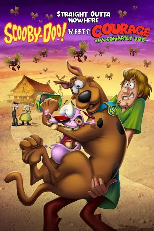 Straight Outta Nowhere: Scooby-Doo! Meets Courage the Cowardly Dog film afişi