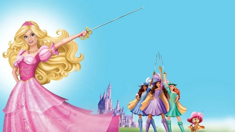 Barbie ve Üç Silahşörler sahne 1
