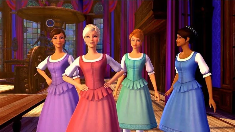 Barbie ve Üç Silahşörler sahne 3