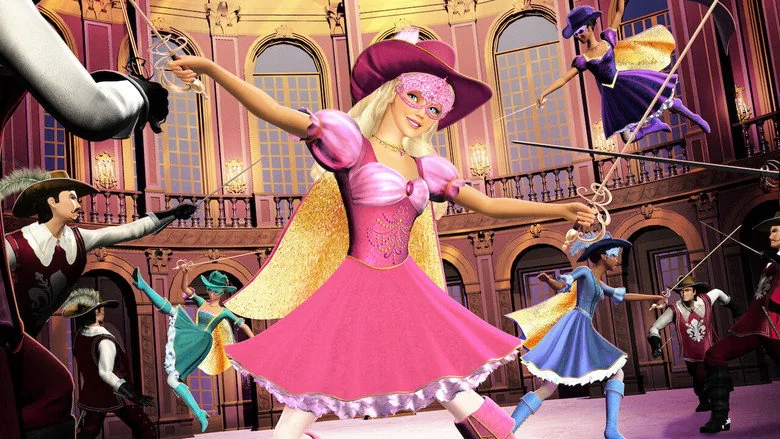 Barbie ve Üç Silahşörler sahne 4